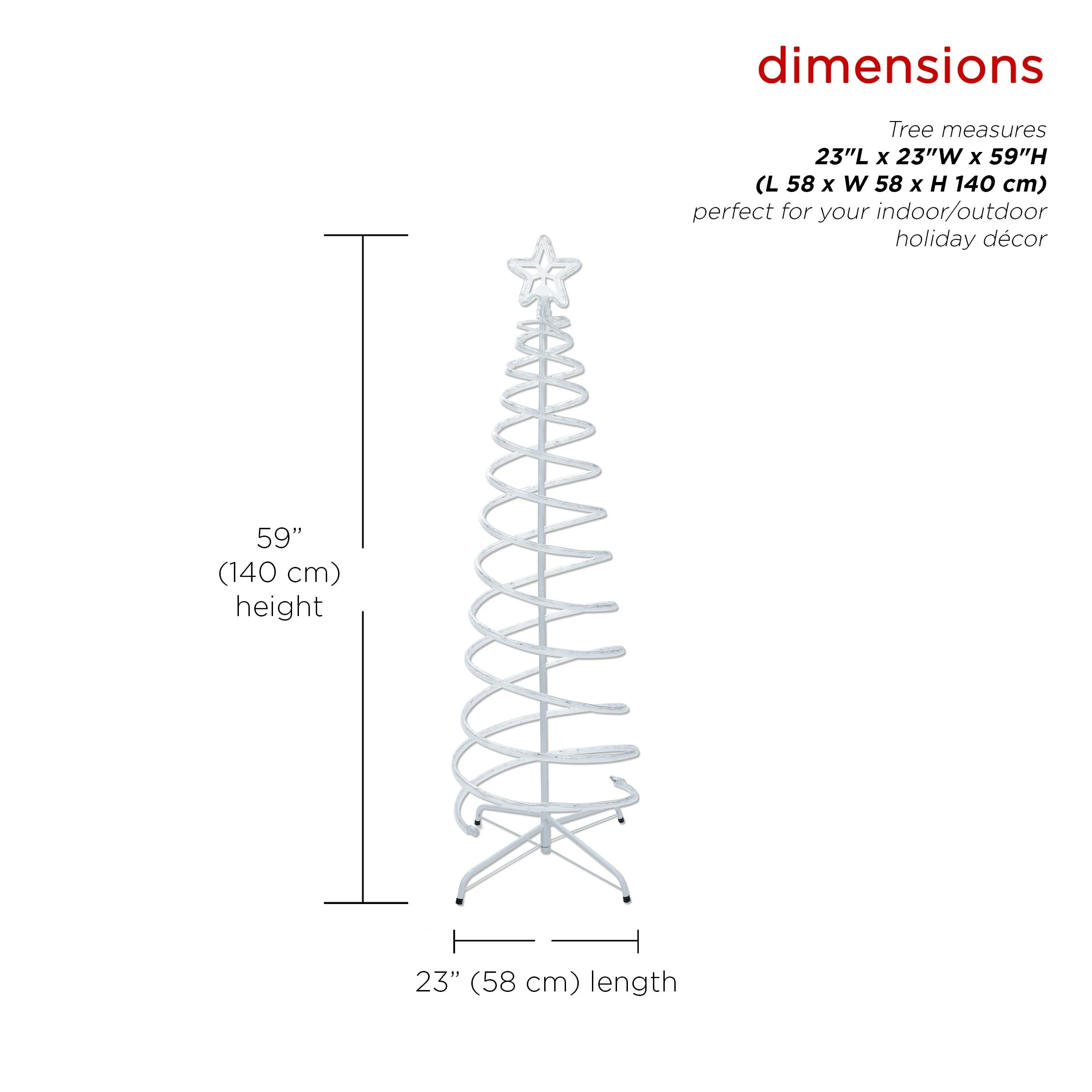 Cheapest π Alpine Corporation 82"H Indoor/Outdoor Artificial Spiral π Christmas Tree With Multi-Color LED Lights π₯ 16 Cheapest π Alpine Corporation 82"H Indoor/Outdoor Artificial Spiral π Christmas Tree With Multi-Color LED Lights π₯ - Image 14