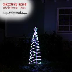 Cheapest π Alpine Corporation 82"H Indoor/Outdoor Artificial Spiral π Christmas Tree With Multi-Color LED Lights π₯ 31 Cheapest π Alpine Corporation 82"H Indoor/Outdoor Artificial Spiral π Christmas Tree With Multi-Color LED Lights π₯ -Alpine Corporation Sales Alpine Corporation Artificial Spiral Christmas Tree with Multi Color LED Lights 3