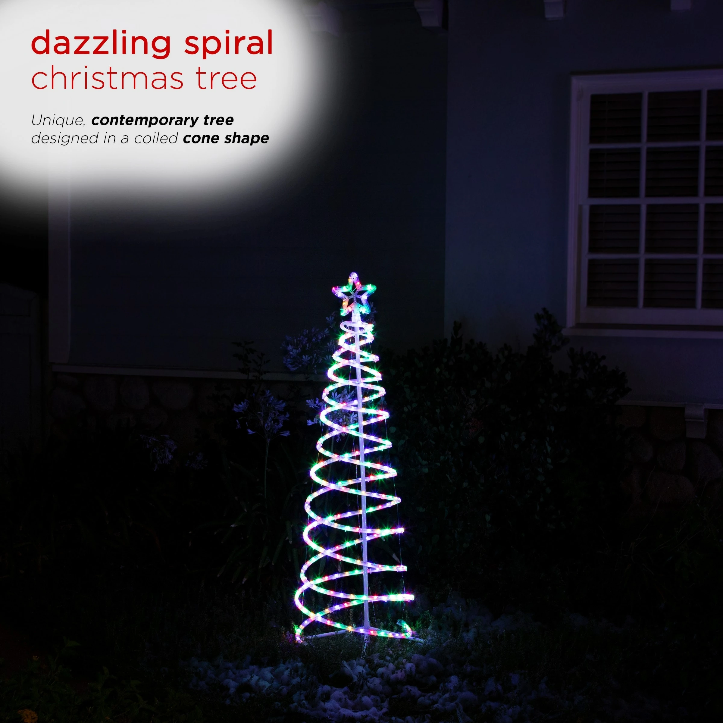 Cheapest π Alpine Corporation 82"H Indoor/Outdoor Artificial Spiral π Christmas Tree With Multi-Color LED Lights π₯ 17 Cheapest π Alpine Corporation 82"H Indoor/Outdoor Artificial Spiral π Christmas Tree With Multi-Color LED Lights π₯ - Image 15