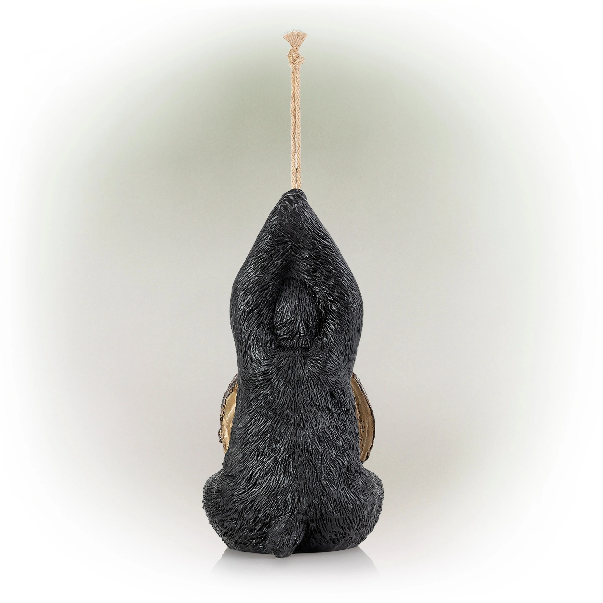 Budget π€© Alpine Corporation 10" Tall Outdoor Bear Shaped Hanging Birdhouse And Perch π - Image 11
