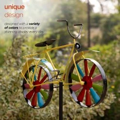 New ๐ Alpine Corporation 42" Tall Outdoor Metal Bicycle Wind Spinner Garden Stake Decoration, Multicolor ๐ 17 New ๐ Alpine Corporation 42" Tall Outdoor Metal Bicycle Wind Spinner Garden Stake Decoration, Multicolor ๐ -Alpine Corporation Sales Alpine Corporation Bicycle Windmill2C Outdoor2C 4222 Tall 4