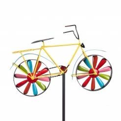 New ๐ Alpine Corporation 42" Tall Outdoor Metal Bicycle Wind Spinner Garden Stake Decoration, Multicolor ๐ 20 New ๐ Alpine Corporation 42" Tall Outdoor Metal Bicycle Wind Spinner Garden Stake Decoration, Multicolor ๐ -Alpine Corporation Sales Alpine Corporation Bicycle Windmill2C Outdoor2C 4222 Tall 7
