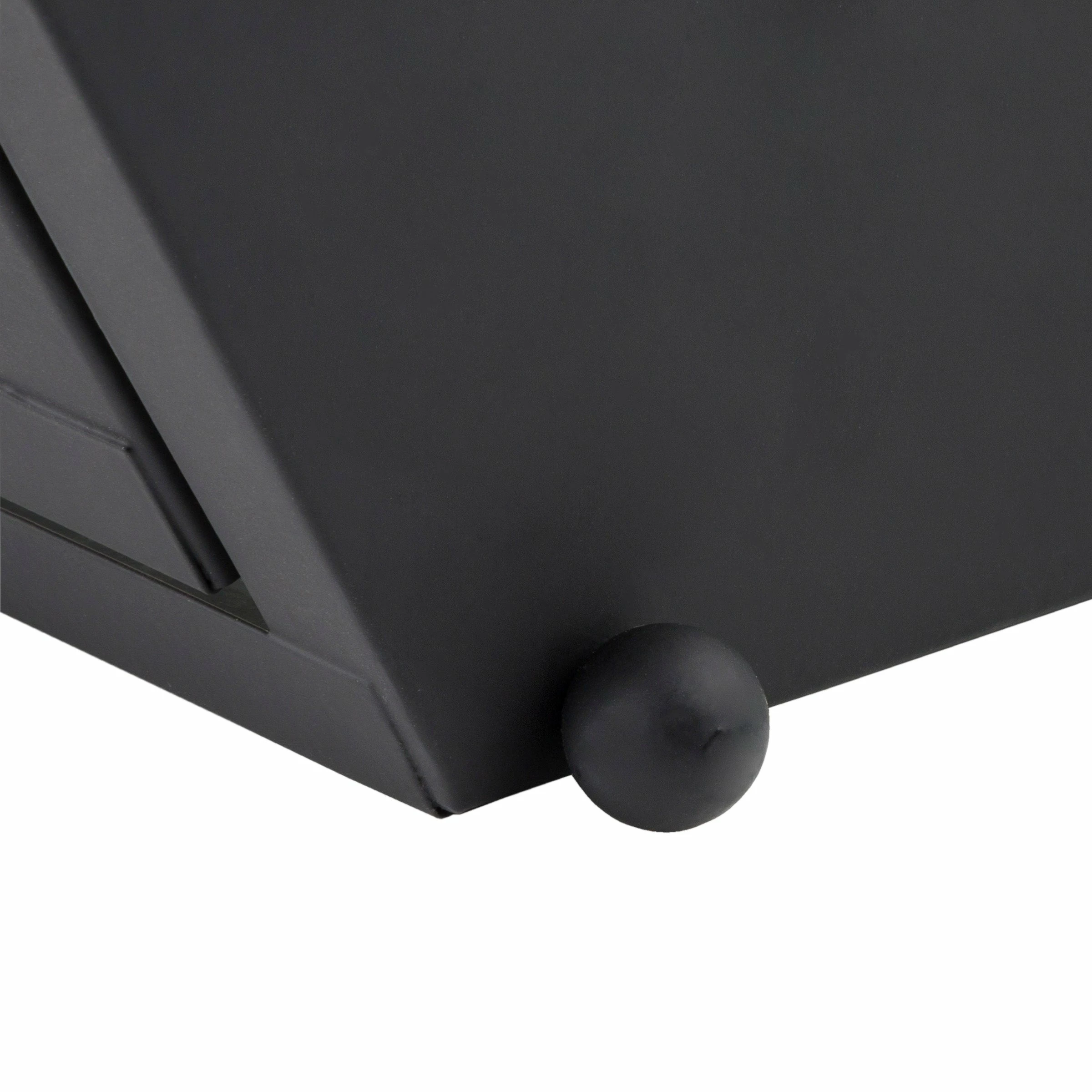 New π₯ Alpine Corporation 14" Tall Outdoor Hexagonal Battery-Operated Metal Lantern With LED Lights, Black β - Image 13