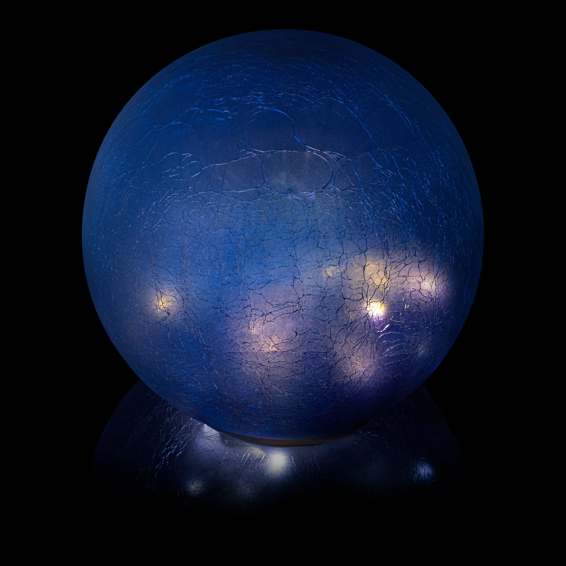 New π Alpine Corporation 7" Diameter Indoor/Outdoor Glass Gazing Globe Yard Decoration With LED Lights, Blue π₯° - Image 10