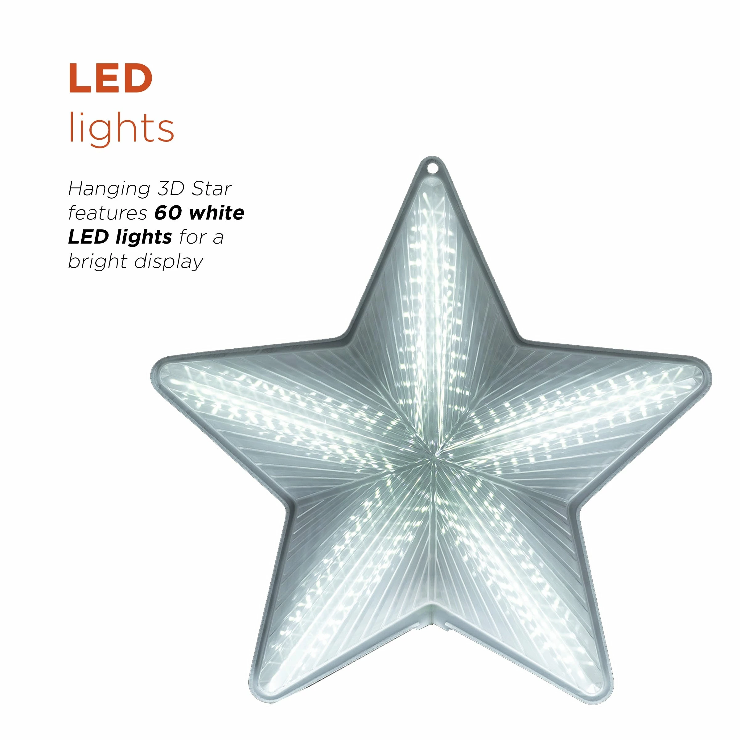 Flash Sale π€© Alpine Corporation 19"H Indoor/Outdoor π
Christmas 3D Hanging Star Ornament Decoration With LED Lights π₯ - Image 5