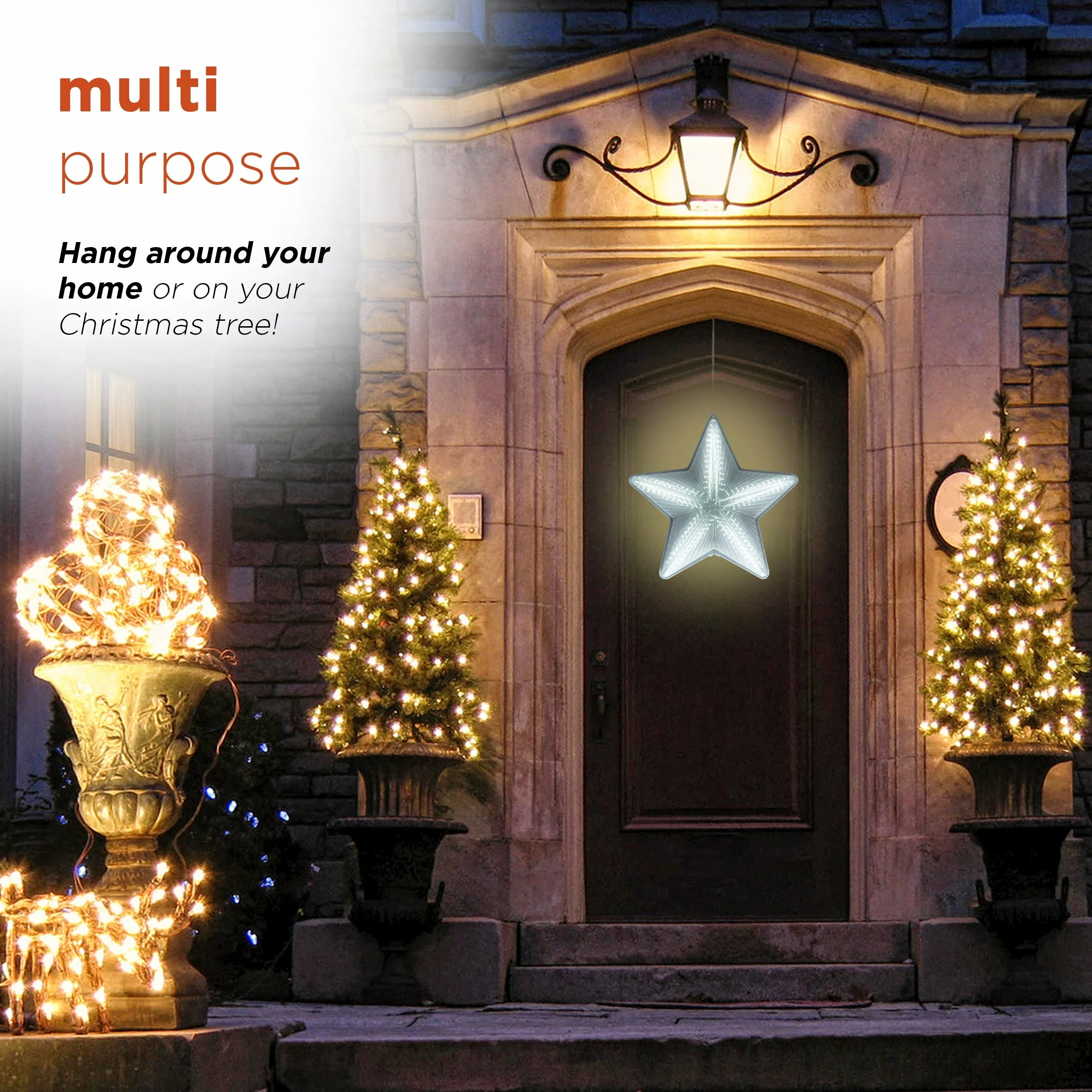 Flash Sale π€© Alpine Corporation 19"H Indoor/Outdoor π
Christmas 3D Hanging Star Ornament Decoration With LED Lights π₯ - Image 6