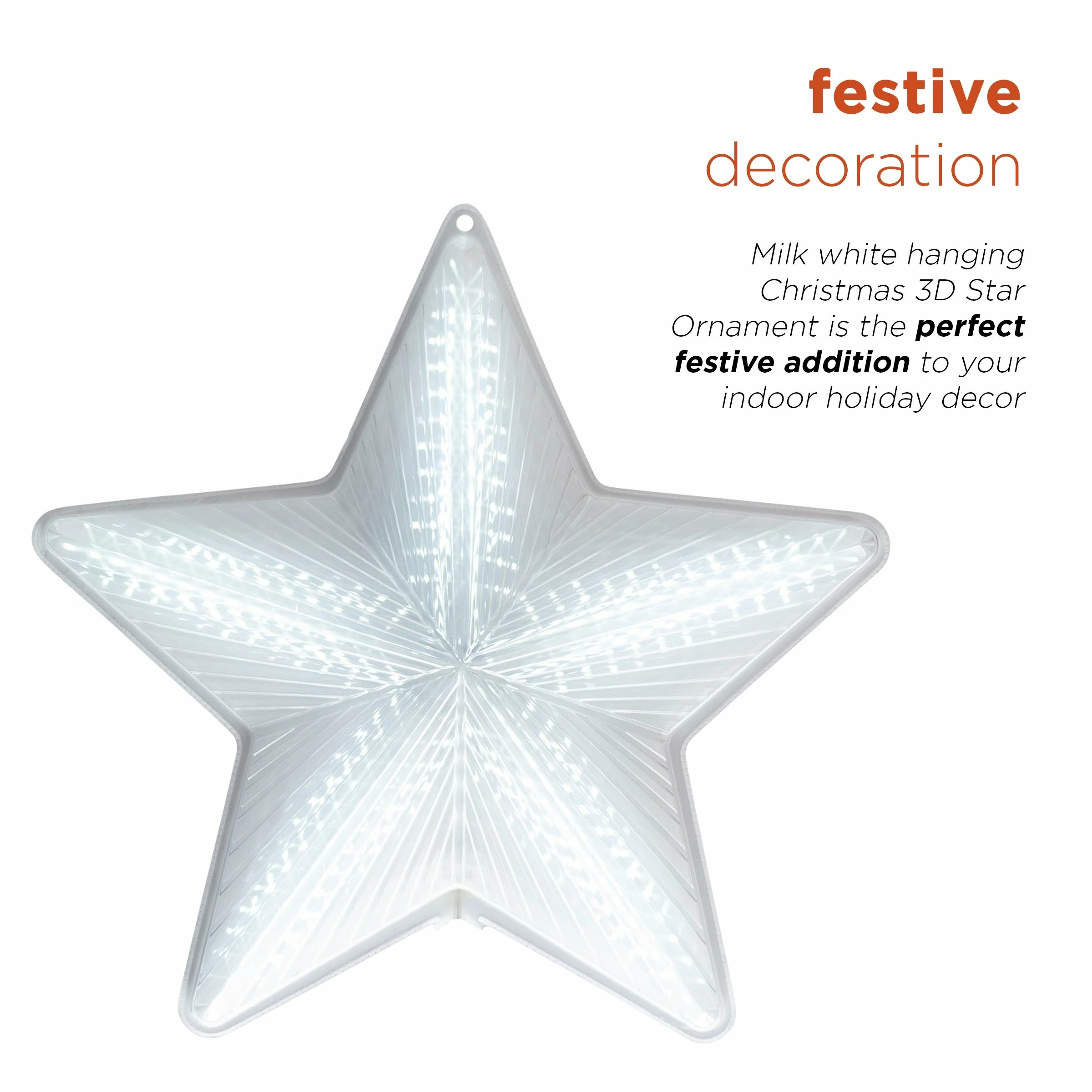 Flash Sale π€© Alpine Corporation 19"H Indoor/Outdoor π
Christmas 3D Hanging Star Ornament Decoration With LED Lights π₯ - Image 7