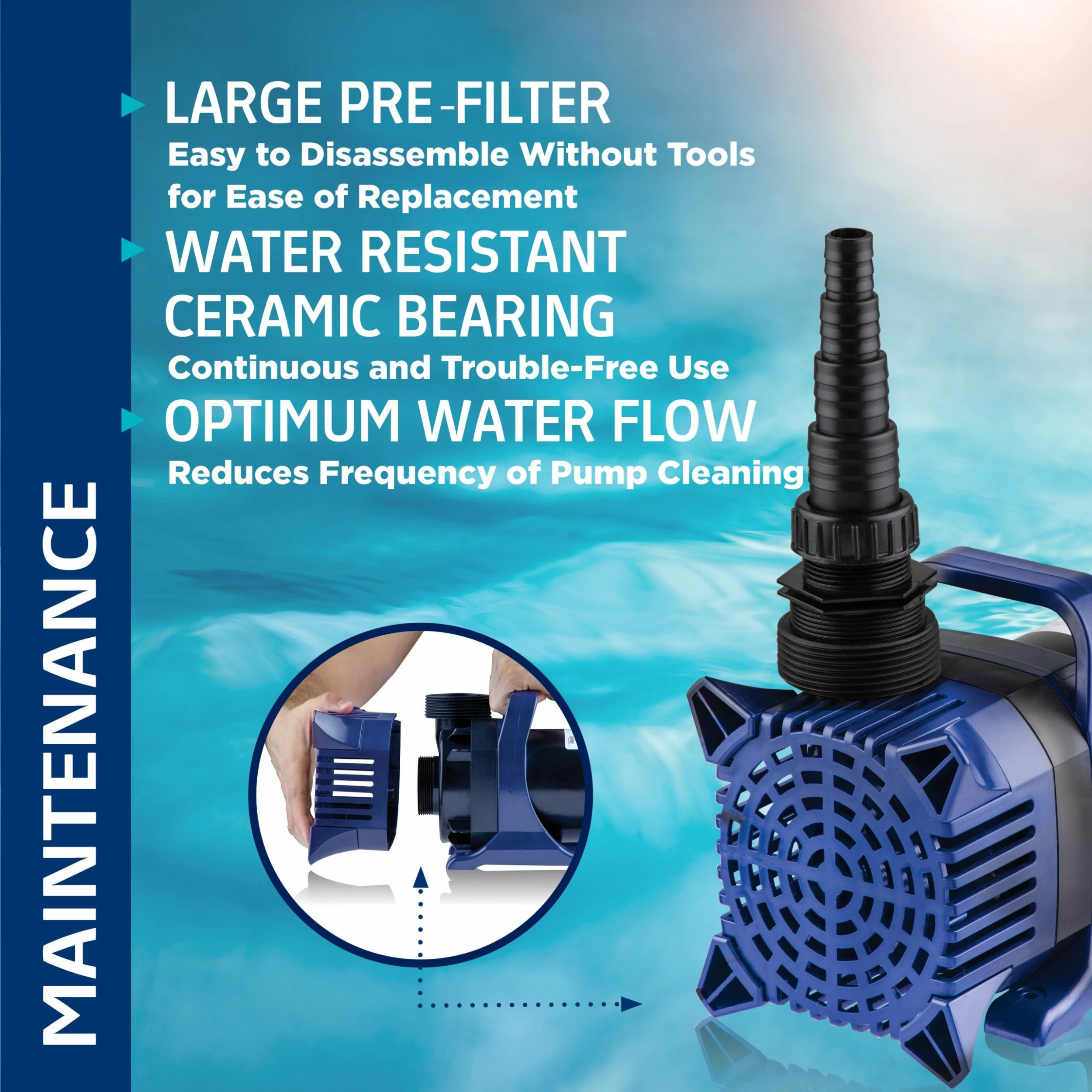 New π Alpine Corporation Cyclone Pump For Ponds, Fountains, Waterfalls, And Water Circulation β - Image 6