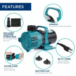 Cheapest ✔️ Alpine Corporation Energy-Saving Vortex Pump For Ponds, Fountains, Waterfalls, And Water Circulation ⭐ -Alpine Corporation Sales Alpine Corporation Energy Saving Vortex Pump for Ponds2C Fountains2C Waterfalls2C and Water Circulation 5