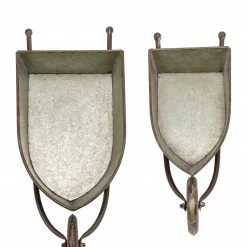 Hot Sale π€© Alpine Corporation Pack Of 2 Indoor/Outdoor Rustic Wheelbarrow Planter Decorations, Green π 22 Hot Sale π€© Alpine Corporation Pack Of 2 Indoor/Outdoor Rustic Wheelbarrow Planter Decorations, Green π -Alpine Corporation Sales Alpine Corporation Green Rustic Wheelbarrow Garden Planter 4