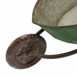 Hot Sale π€© Alpine Corporation Pack Of 2 Indoor/Outdoor Rustic Wheelbarrow Planter Decorations, Green π 23 Hot Sale π€© Alpine Corporation Pack Of 2 Indoor/Outdoor Rustic Wheelbarrow Planter Decorations, Green π -Alpine Corporation Sales Alpine Corporation Green Rustic Wheelbarrow Garden Planter 5