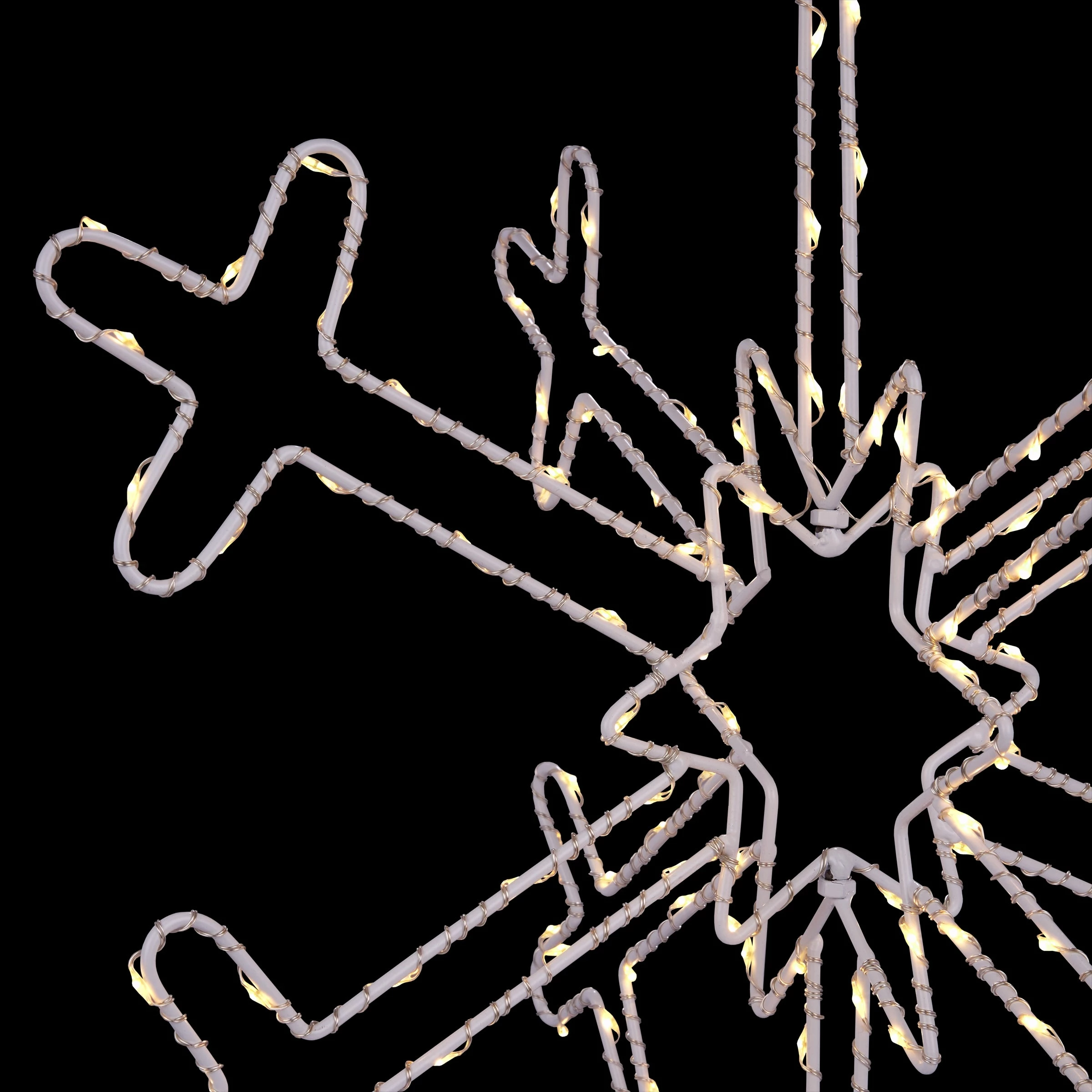 Cheapest 🥰 Alpine Corporation Hanging Snowflake 🎅 Christmas Décor With LED Lights ✔️ - Image 11