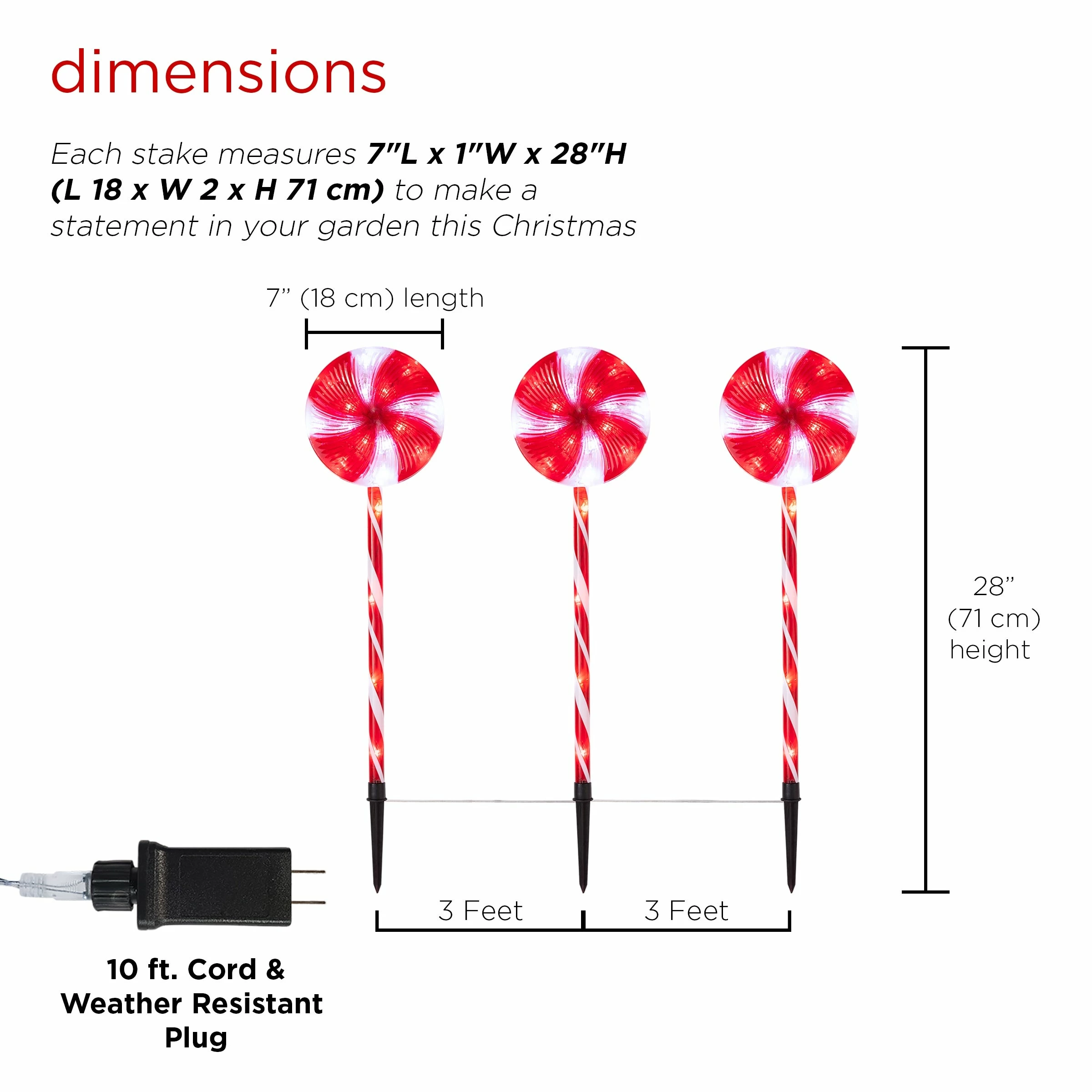 Flash Sale 🤩 Alpine Corporation Holiday Décor Garden Stake With LED Lights, Multi-Pack 🎁 - Image 15