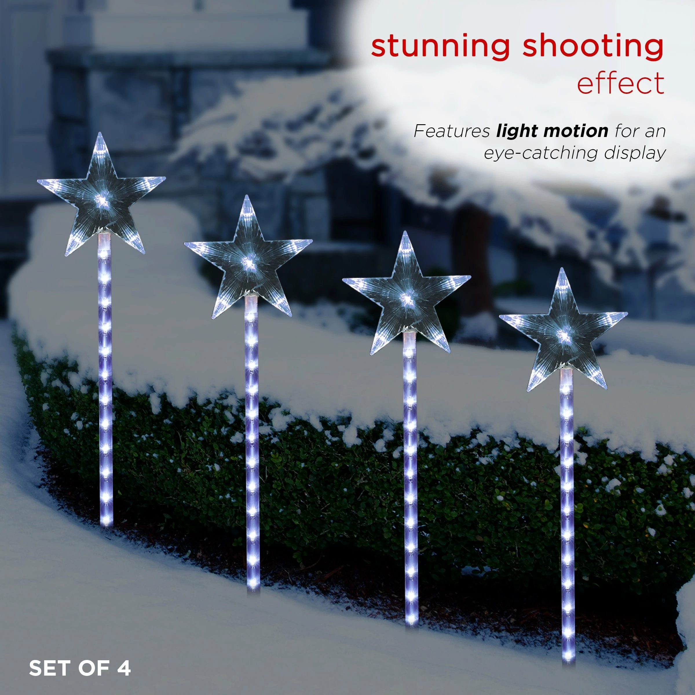 Flash Sale 🤩 Alpine Corporation Holiday Décor Garden Stake With LED Lights, Multi-Pack 🎁 - Image 6