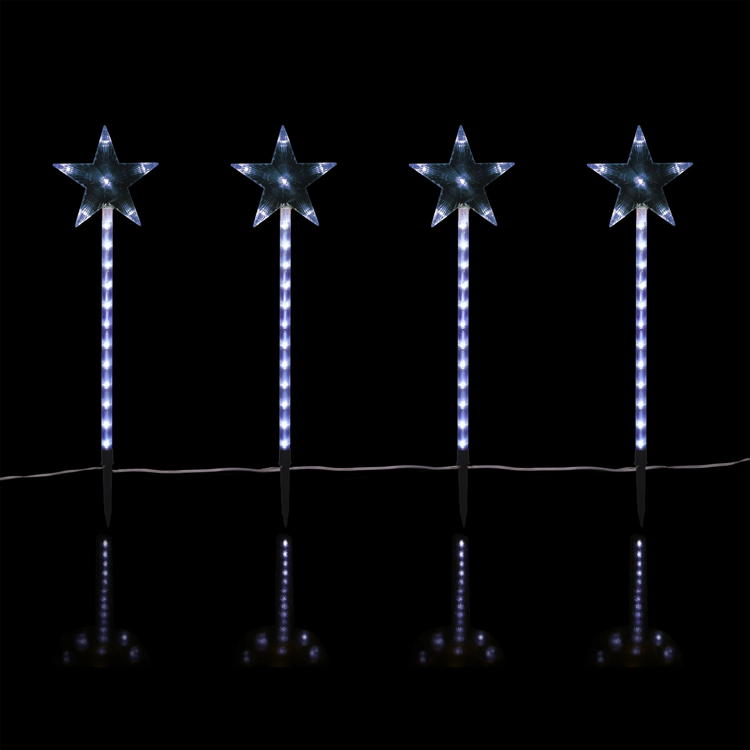 Flash Sale 🤩 Alpine Corporation Holiday Décor Garden Stake With LED Lights, Multi-Pack 🎁 - Image 10