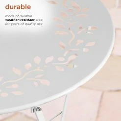 Hot Sale π Alpine Corporation Indoor/Outdoor 3-Piece Bistro Set Folding Table And Chairs Patio Seating Multi π₯° 22 Hot Sale π Alpine Corporation Indoor/Outdoor 3-Piece Bistro Set Folding Table And Chairs Patio Seating Multi π₯° -Alpine Corporation Sales Alpine Corporation Indoor Outdoor 3 Piece Bistro Set Folding Table and Chairs Patio Seating 5