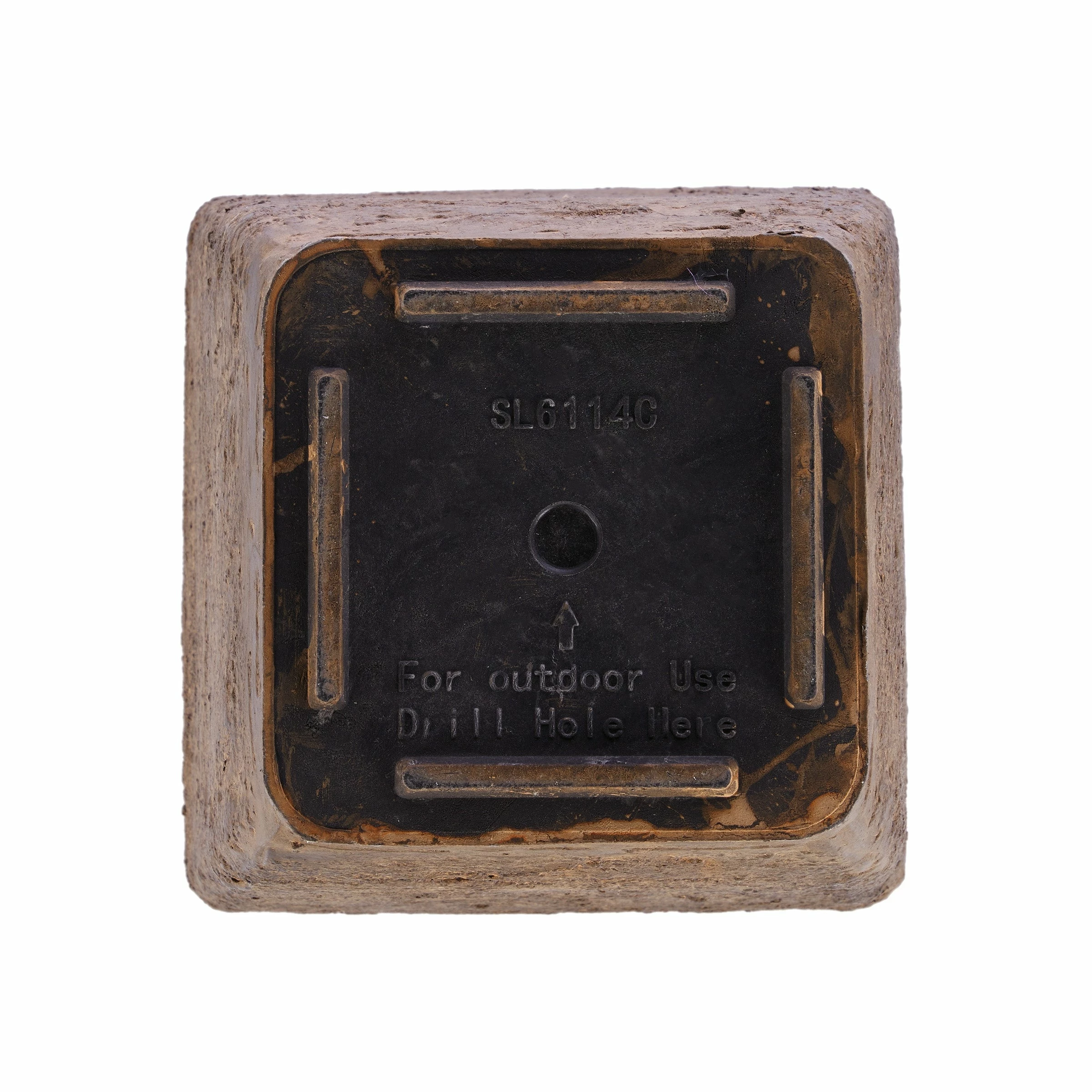 Budget π€© Alpine Corporation Indoor/Outdoor Stone-look Squared Planter, Large, Brown (Set Of 2) π - Image 11