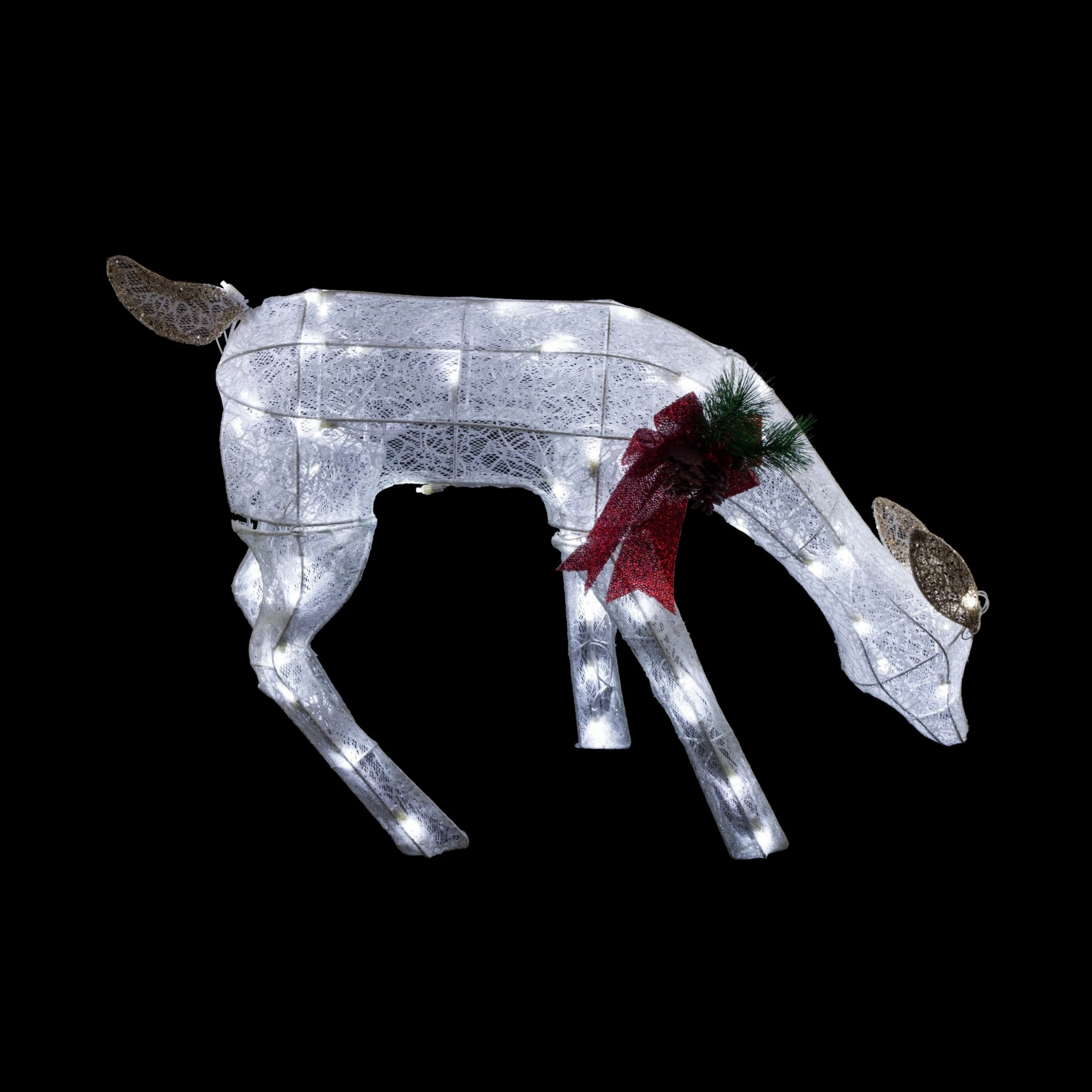 Discount β Alpine Corporation Mesh Holiday Reindeer Lawn Decoration With Cool White Lights π - Image 2