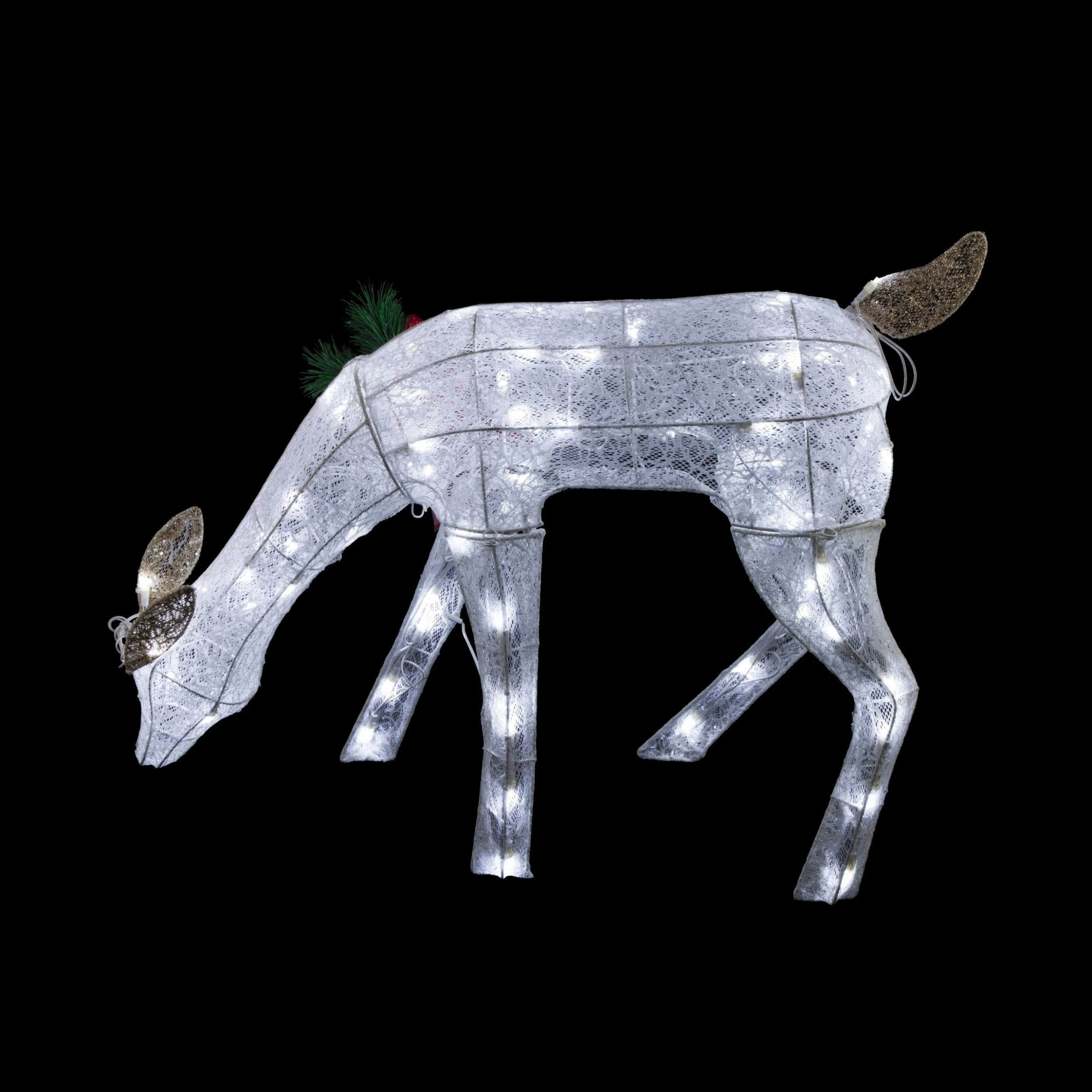 Discount β Alpine Corporation Mesh Holiday Reindeer Lawn Decoration With Cool White Lights π - Image 9