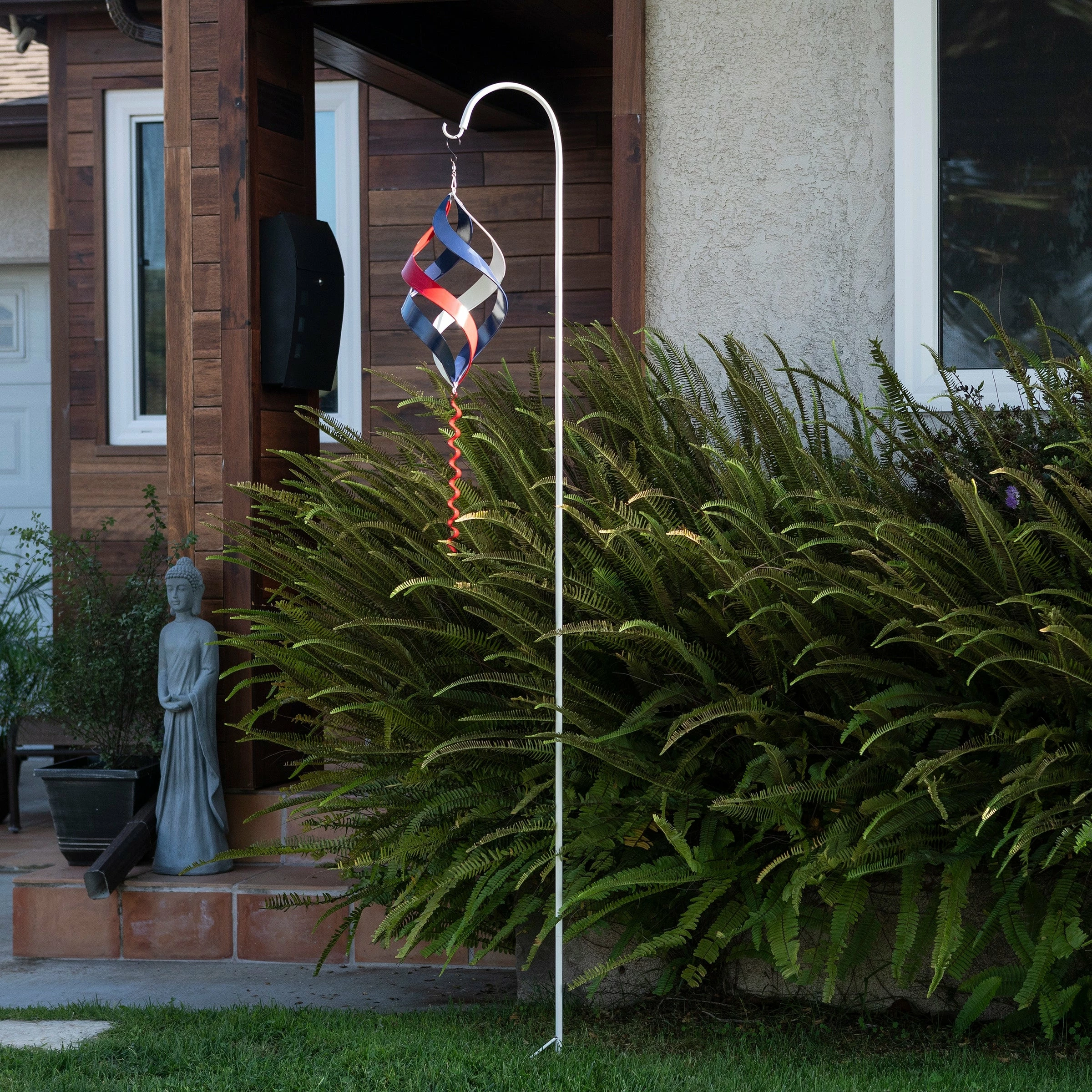 Brand new ๐ Alpine Corporation Outdoor Hanging Metal Wind Spinner Yard Decoration With Shepherd's Hook Holder Multi โ 3 Brand new ๐ Alpine Corporation Outdoor Hanging Metal Wind Spinner Yard Decoration With Shepherd's Hook Holder Multi โ