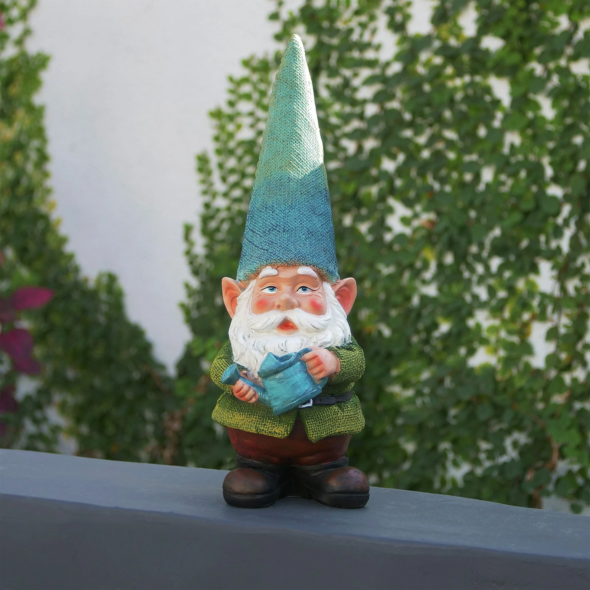 Deals π Alpine Corporation 15" Tall Outdoor Garden Gnome Yard Decoration Brown π―