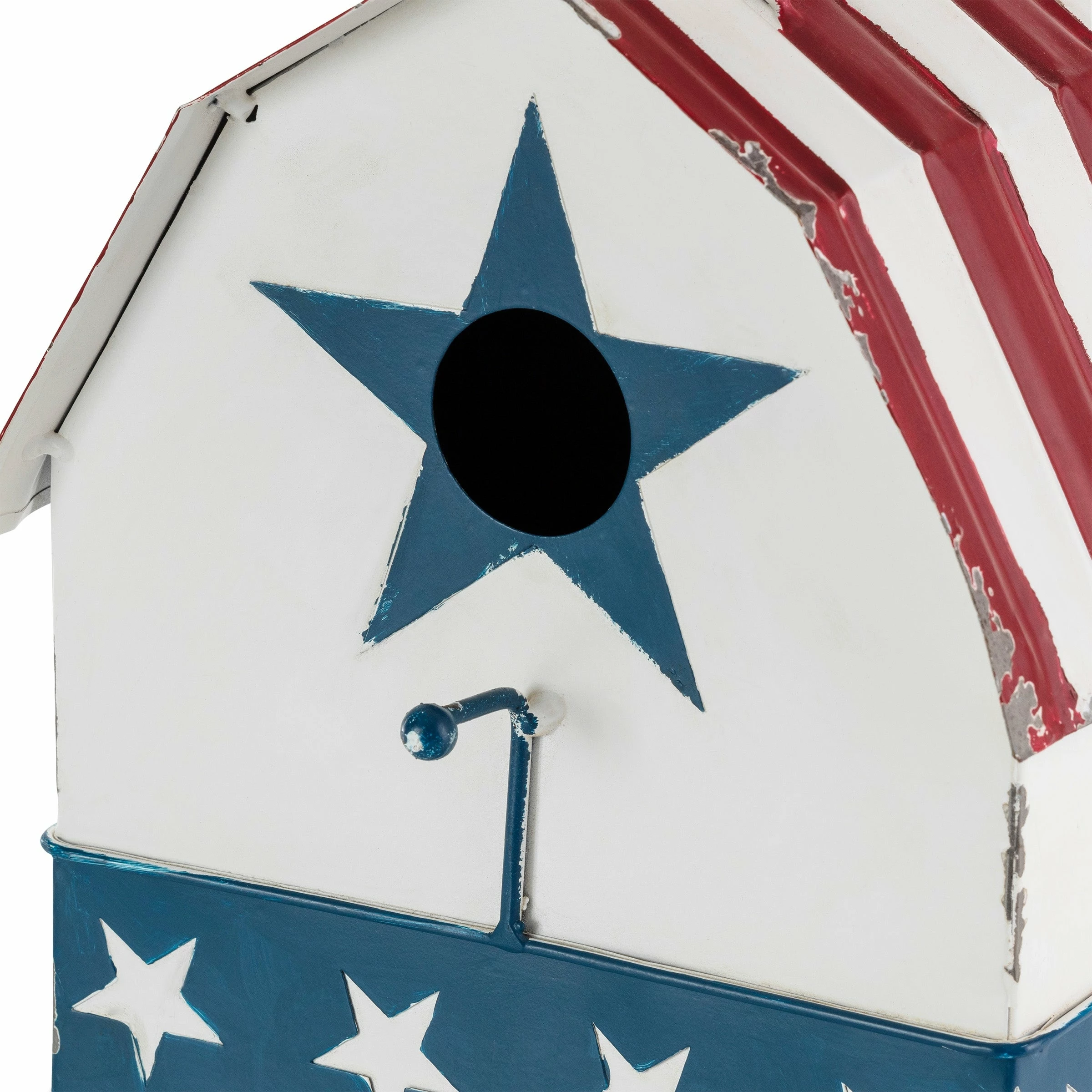 Top 10 π Alpine Corporation 18" Tall Outdoor Patriotic Rooster Vane Top Birdhouse And Perch, Multicolor π - Image 12