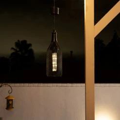 Wholesale π Alpine Corporation 13" Tall Hanging Solar Powered Outdoor Mesh Lantern With LED Lights, Black βοΈ