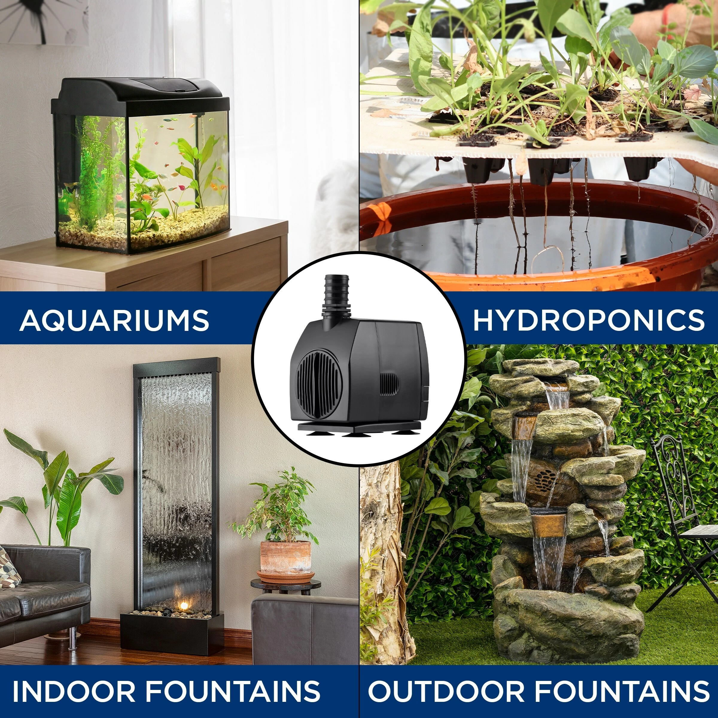 Best reviews of β€οΈ Alpine Corporation Stream Pump 900 GPH With 33' Cord For Ponds, Fountains, And Waterfalls π - Image 15