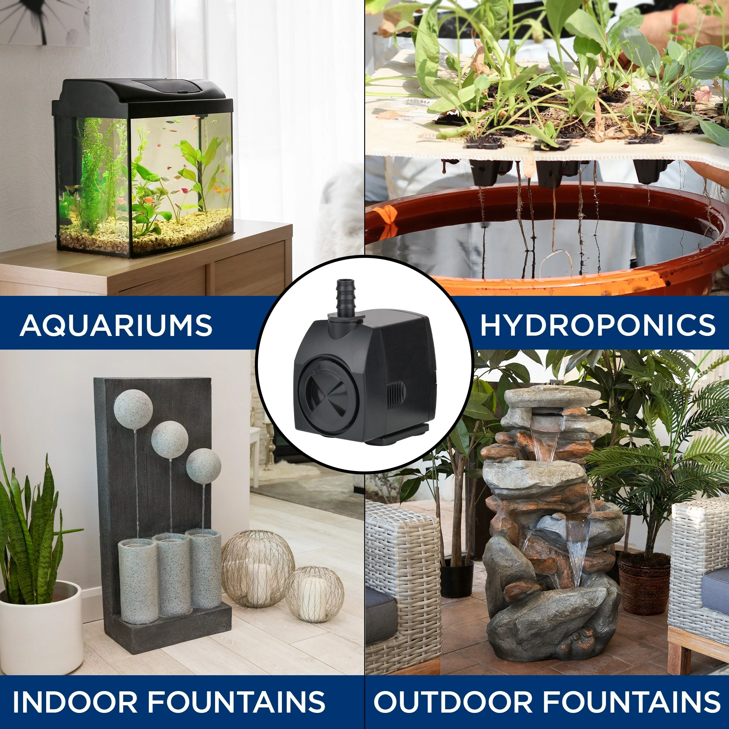 Best reviews of β€οΈ Alpine Corporation Stream Pump 900 GPH With 33' Cord For Ponds, Fountains, And Waterfalls π - Image 6