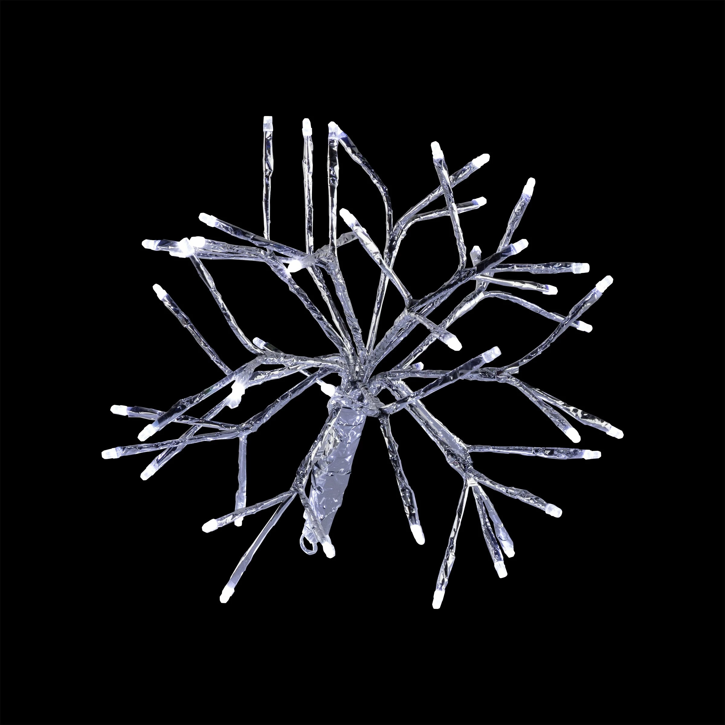 Wholesale π Alpine Corporation 10"H Indoor π Christmas Snowflake Ornament With LED Lights Multi π 10 Wholesale π Alpine Corporation 10"H Indoor π Christmas Snowflake Ornament With LED Lights Multi π - Image 8