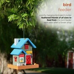 Coupon π Alpine Corporation 9" Tall Outdoor Hanging Colorful Bird Feeder, Flower Shop π 17 Coupon π Alpine Corporation 9" Tall Outdoor Hanging Colorful Bird Feeder, Flower Shop π -Alpine Corporation Sales Alpine Hanging Colorful Bird Feeder2C 9 Inch Tall 3