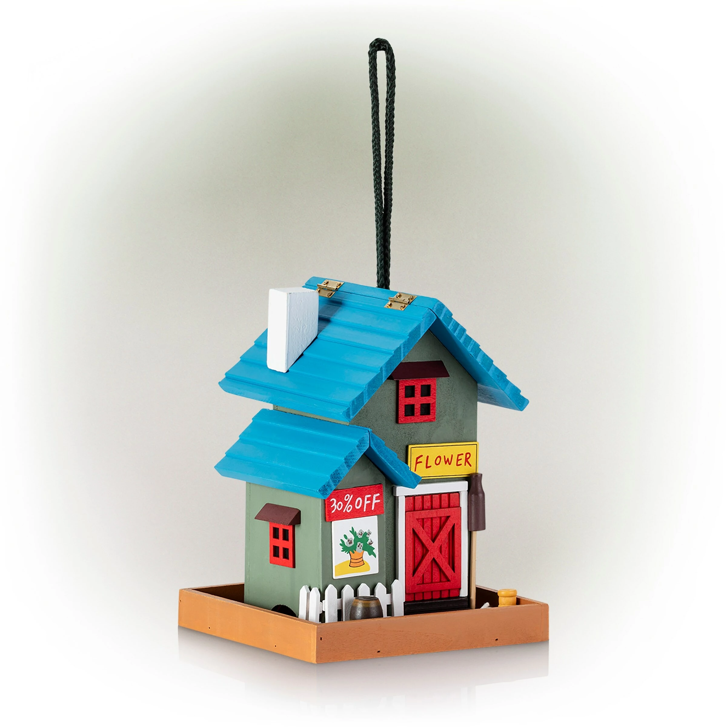 Coupon π Alpine Corporation 9" Tall Outdoor Hanging Colorful Bird Feeder, Flower Shop π 10 Coupon π Alpine Corporation 9" Tall Outdoor Hanging Colorful Bird Feeder, Flower Shop π - Image 8