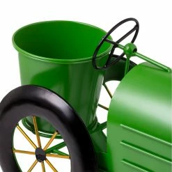 Best Pirce 🔔 Alpine Corporation 11" Tall Indoor/Outdoor Vintage Style Metal Tractor Planter, Lime Green - 8' X 10' 👍 23 Best Pirce 🔔 Alpine Corporation 11" Tall Indoor/Outdoor Vintage Style Metal Tractor Planter, Lime Green - 8' X 10' 👍 -Alpine Corporation Sales Alpine Lime Green Metal Tractor Planter 5