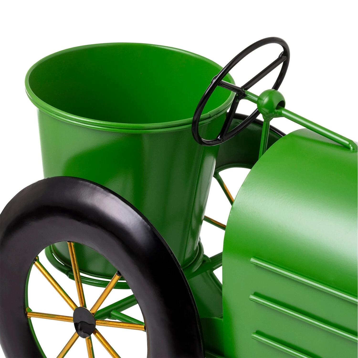 Best Pirce 🔔 Alpine Corporation 11" Tall Indoor/Outdoor Vintage Style Metal Tractor Planter, Lime Green - 8' X 10' 👍 13 Best Pirce 🔔 Alpine Corporation 11" Tall Indoor/Outdoor Vintage Style Metal Tractor Planter, Lime Green - 8' X 10' 👍 - Image 11