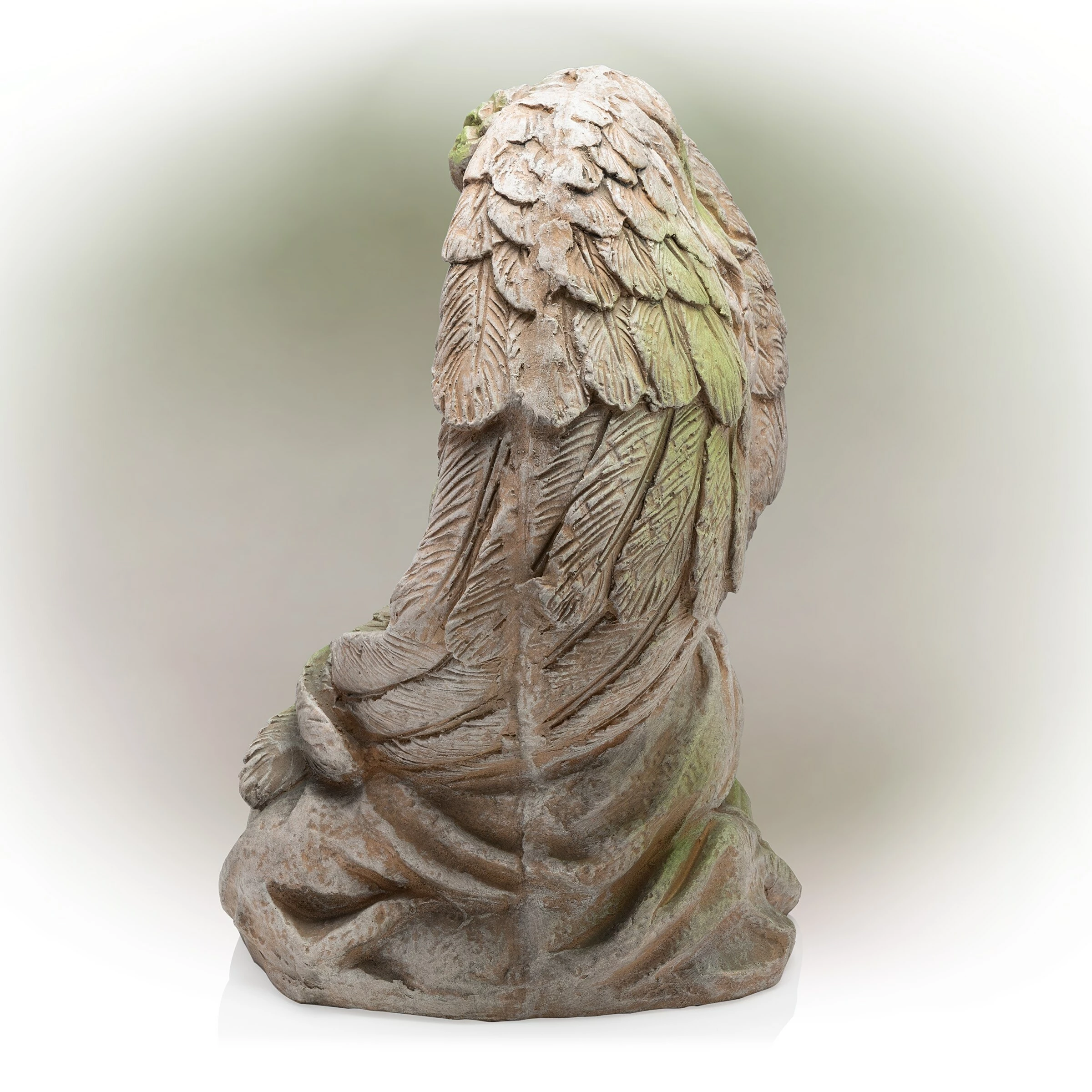 Best Sale β Alpine Corporation 19" Tall Old World Guardian Angel Outdoor Garden Statue π₯° - Image 11