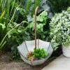 Budget ❤️ Alpine Corporation 19" Tall Outdoor Rustic Upside Down Umbrella Garden Stake And Planter 🔔 -Alpine Corporation Sales Alpine Rustic Outdoor Garden Upside Down Umbrella Stake and Planter2C 19 Inch Tall