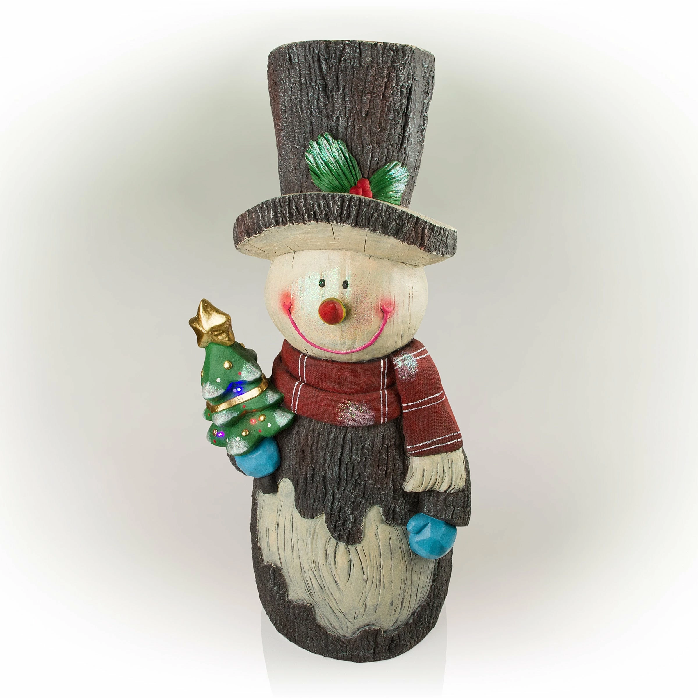 Brand new ๐ฏ Alpine Corporation 48"H Outdoor Solar Snowman Statue Holiday Decoration With Color Changing LED Lights - Black โจ 4 Brand new ๐ฏ Alpine Corporation 48"H Outdoor Solar Snowman Statue Holiday Decoration With Color Changing LED Lights - Black โจ - Image 2