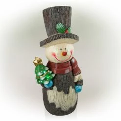 Brand new ๐ฏ Alpine Corporation 48"H Outdoor Solar Snowman Statue Holiday Decoration With Color Changing LED Lights - Black โจ 21 Brand new ๐ฏ Alpine Corporation 48"H Outdoor Solar Snowman Statue Holiday Decoration With Color Changing LED Lights - Black โจ -Alpine Corporation Sales Alpine Solar Snowman Statue2C Color Changing LED Lights 7