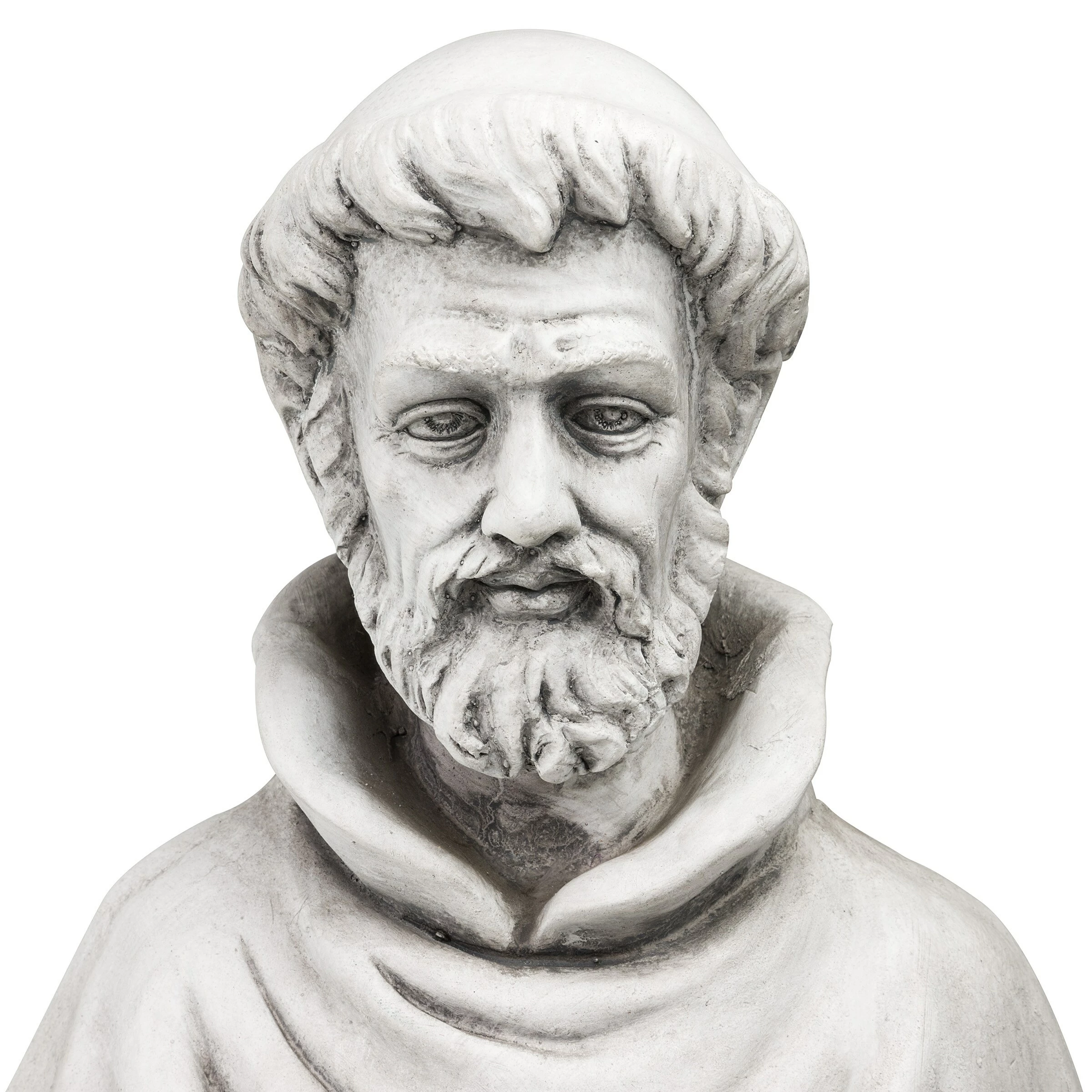 Discount βοΈ Alpine Corporation 31" Tall Indoor/Outdoor Saint Francis Standing Statue Yard Art Decoration π 13 Discount βοΈ Alpine Corporation 31" Tall Indoor/Outdoor Saint Francis Standing Statue Yard Art Decoration π - Image 11