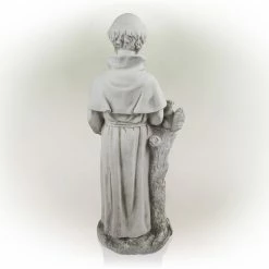 Discount βοΈ Alpine Corporation 31" Tall Indoor/Outdoor Saint Francis Standing Statue Yard Art Decoration π 24 Discount βοΈ Alpine Corporation 31" Tall Indoor/Outdoor Saint Francis Standing Statue Yard Art Decoration π -Alpine Corporation Sales Alpine St. Francis Stone Garden Statue2C Gray2C 31 Inch Tall 9