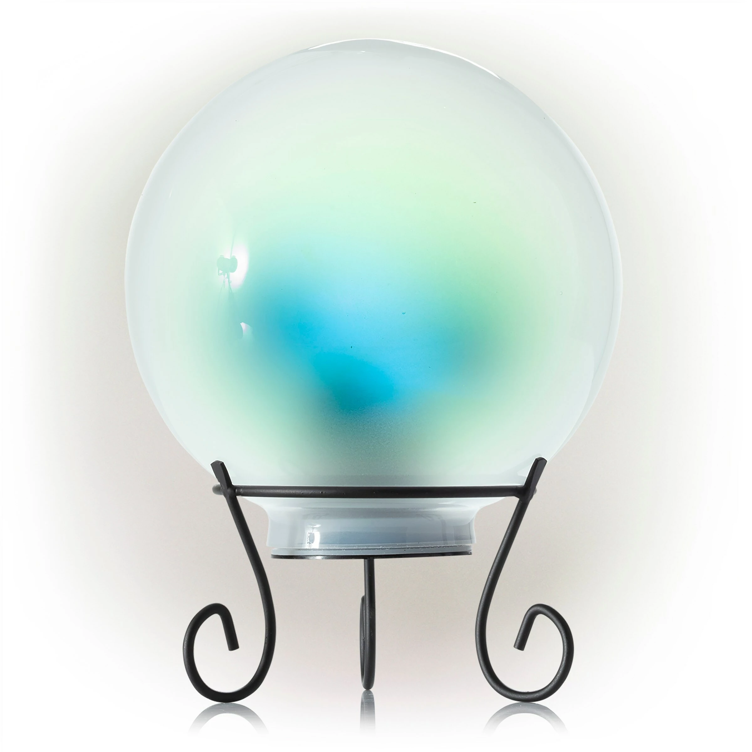 Cheap ⌛ Alpine Corporation 8" Diameter Indoor/Outdoor Glass Gazing Globe Yard Decoration With Color Changing LED Lights 🥰 4 Cheap ⌛ Alpine Corporation 8" Diameter Indoor/Outdoor Glass Gazing Globe Yard Decoration With Color Changing LED Lights 🥰 - Image 2