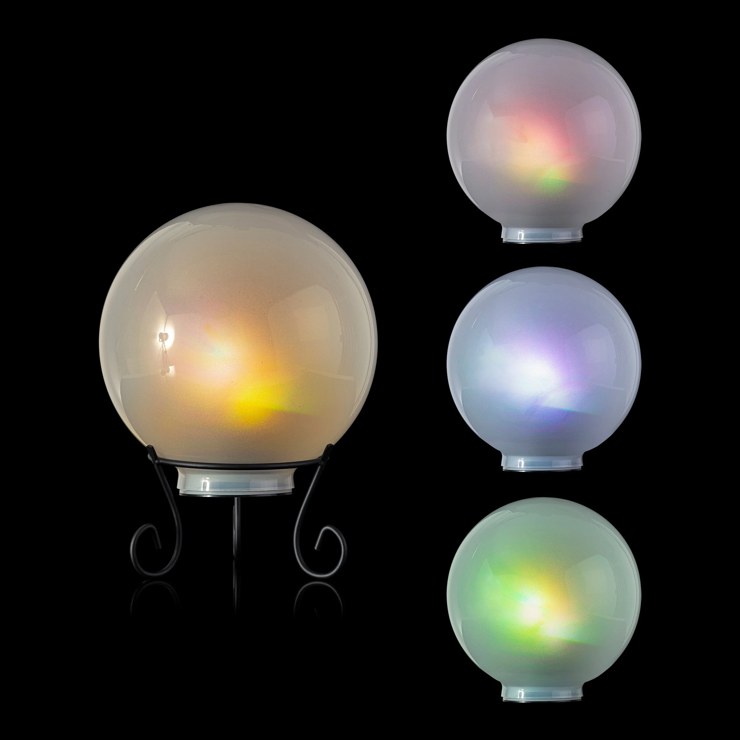 Cheap ⌛ Alpine Corporation 8" Diameter Indoor/Outdoor Glass Gazing Globe Yard Decoration With Color Changing LED Lights 🥰 13 Cheap ⌛ Alpine Corporation 8" Diameter Indoor/Outdoor Glass Gazing Globe Yard Decoration With Color Changing LED Lights 🥰 - Image 11