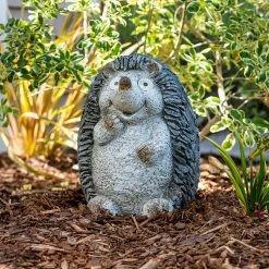 Best Sale π Alpine Corporation 15" Tall Outdoor Solar Powered Hedgehog Yard Statue With LED Lights π