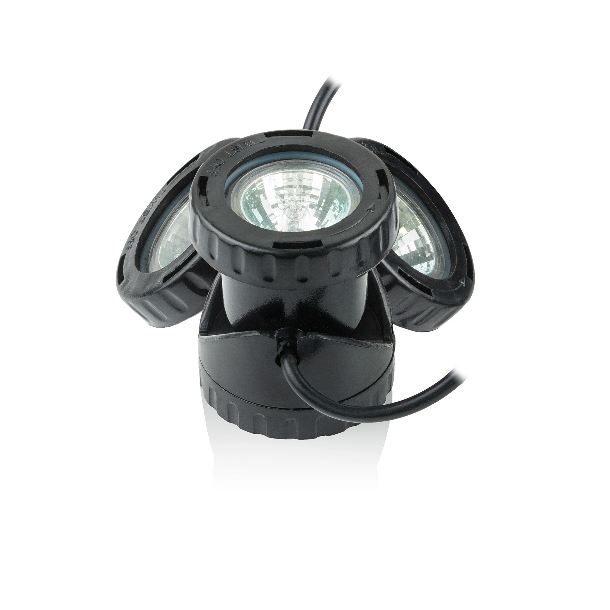 Cheapest β Alpine Corporation Power Beam Set Of 3 Indoor/Outdoor 20 Watt Halogen Lights With Transformer π - Image 11